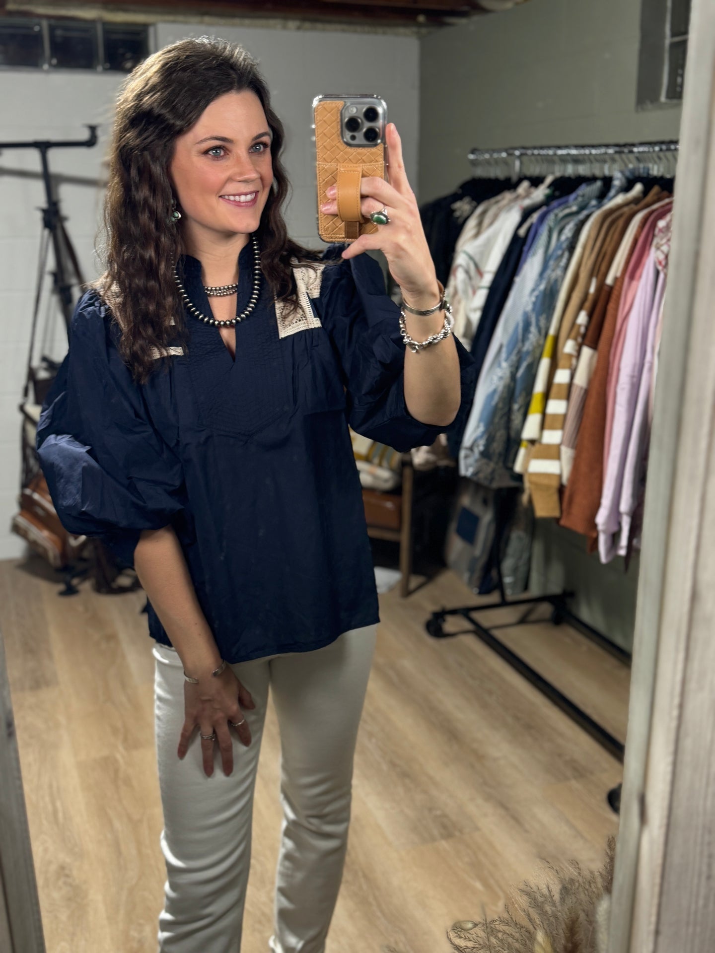 The Lovely in Lace Blouse